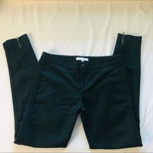 See By Chloe Black Skinny Trousers w/ Zippers
